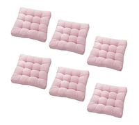 6 Pack 53x53 cm table Seat Cushs for Outdoor & Indoor Dining Chairs, Garden & Office Chair Pads, Slish & Soft Cush Covers for Home Use