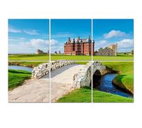 6 Pack Acoustic Foam Panels Sound Proofing golf old course st andrews scotland old bridges Acoustic Wall Panel Soundproofing for Livingroom Nursery Room 180x120cm Home Decor