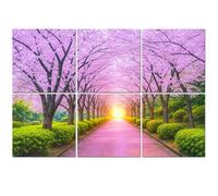 6 Pack Acoustic Foam Panels Sound Proofing Light end cherry tree tunnel walkway Acoustic Wall Panel Soundproofing for Livingroom Nursery Room 180x120cm Home Decor