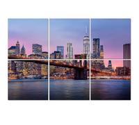 6 Pack Acoustic Foam Panels Sound Proofing Lower Manhattan skyline Acoustic Wall Panel Soundproofing for Livingroom Nursery Room 180x120cm Home Decor