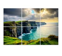 6 Pack Acoustic Foam Panels Sound Proofing Magnificent Cliffs Moher Ireland winter Acoustic Wall Panel Soundproofing for Livingroom Nursery Room 180x120cm Home Decor