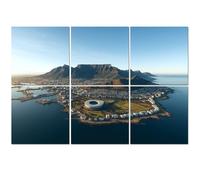 6 Pack Acoustic Foam Panels Sound Proofing Panels Aerial coastal view Cape Town South Africa Acoustic Wall Panel Soundproofing for Livingroom Nursery Room 72"x48" Home Decor