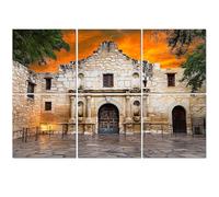 6 Pack Acoustic Foam Panels Sound Proofing Panels Alamo San Antonio TX Acoustic Wall Panel Soundproofing for Livingroom Nursery Room 72"x48" Home Decor