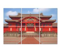 6 Pack Acoustic Foam Panels Sound Proofing Panels castle naha okinawa japan japaneses Acoustic Wall Panel Soundproofing for Livingroom Nursery Room 72"x48" Home Decor