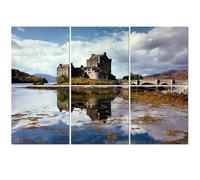 6 Pack Acoustic Foam Panels Sound Proofing Panels Eilean Donan Castle Highlands Scotland Acoustic Wall Panel Soundproofing for Livingroom Nursery Room 72"x48" Home Decor