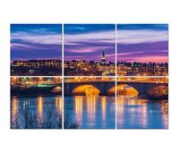 6 Pack Acoustic Foam Panels Sound Proofing Panels Georgetown Potomac Acoustic Wall Panel Soundproofing for Livingroom Nursery Room 72"x48" Home Decor