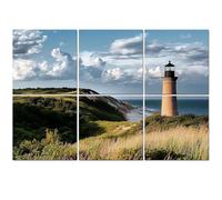 6 Pack Acoustic Foam Panels Sound Proofing Panels Head Light Aquinnah Cliffs Martha s Vineyard Acoustic Wall Panel Soundproofing for Livingroom Nursery Room 72"x48" Home Decor