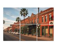 6 Pack Acoustic Foam Panels Sound Proofing Panels historical ybor city tampa bay florida cigars pictures Acoustic Wall Panel Soundproofing for Livingroom Nursery Room 72"x48" Home Decor
