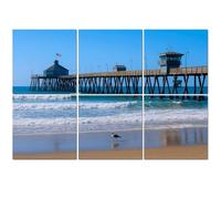 6 Pack Acoustic Foam Panels Sound Proofing Panels imperial beach pier wooden dock pictures royalty free photos Acoustic Wall Panel Soundproofing for Livingroom Nursery Room 72"x48" Home Decor