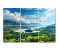 6 Pack Acoustic Foam Panels Sound Proofing Panels Lakes Killarney along Ring Kerry County Kerry Ireland Acoustic Wall Panel Soundproofing for Livingroom Nursery Room 72"x48" Home Decor