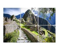 6 Pack Acoustic Foam Panels Sound Proofing Panels Machu Picchu Peru Acoustic Wall Panel Soundproofing for Livingroom Nursery Room 72"x48" Home Decor