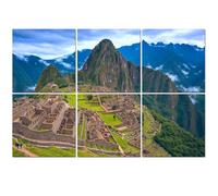 6 Pack Acoustic Foam Panels Sound Proofing Panels Machu Picchu Peru Acoustic Wall Panel Soundproofing for Livingroom Nursery Room 72"x48" Home Decor