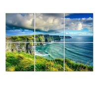 6 Pack Acoustic Foam Panels Sound Proofing Panels Magnificent Cliffs Moher Ireland winter Acoustic Wall Panel Soundproofing for Livingroom Nursery Room 72"x48" Home Decor