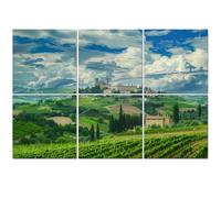 6 Pack Acoustic Foam Panels Sound Proofing Panels San Gimignano Tuscany italian countryside Acoustic Wall Panel Soundproofing for Livingroom Nursery Room 72"x48" Home Decor
