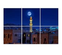 6 Pack Acoustic Foam Panels Sound Proofing Panels Sana Yemen Acoustic Wall Panel Soundproofing for Livingroom Nursery Room 72"x48" Home Decor