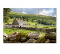 6 Pack Acoustic Foam Panels Sound Proofing Panels Swaledale Yorkshire Dales England Acoustic Wall Panel Soundproofing for Livingroom Nursery Room 72"x48" Home Decor