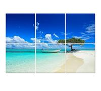 6 Pack Acoustic Foam Panels Sound Proofing Panels Tropical white sand cay beach Los Roques Venezuela Acoustic Wall Panel Soundproofing for Livingroom Nursery Room 72"x48" Home Decor