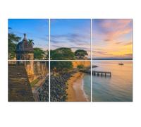 6 Pack Acoustic Foam Panels Sound Proofing san juan puerto rico historic architecture Acoustic Wall Panel Soundproofing for Livingroom Nursery Room 180x120cm Home Decor