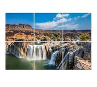 6 Pack Acoustic Foam Panels Sound Proofing Shoshone Falls Park Idaho USA Snake River Acoustic Wall Panel Soundproofing for Livingroom Nursery Room 180x120cm Home Decor