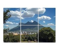 6 Pack Acoustic Wall Panels Sound Absorbing Wall Art acoustic foam Cerro de la Silla 72"x48" Sound Proofing Panels for walls Decorative Noise Dampening