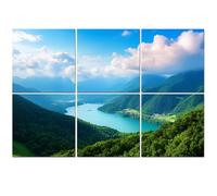 6 Pack Acoustic Wall Panels Sound Absorbing Wall Art acoustic foam Lakes Killarney along Ring Kerry County Kerry Ireland 72"x48" Sound Proofing Panels for walls Decorative Noise Dampening