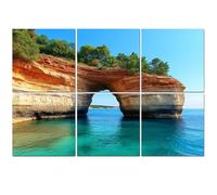 6 Pack Acoustic Wall Panels Sound Absorbing Wall Art acoustic foam Lovers Leap Pictured Rocks National MI 72"x48" Sound Proofing Panels for walls Decorative Noise Dampening
