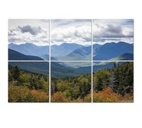 6 Pack Acoustic Wall Panels Sound Absorbing Wall Art acoustic foam new hampshire mountain view beautiful heaven pictures 72"x48" Sound Proofing Panels for walls Decorative Noise Dampening