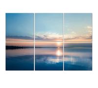 6 Pack Acoustic Wall Panels Sound Absorbing Wall Art acoustic foam Reflections sunset cloudscape lake water 72"x48" Sound Proofing Panels for walls Decorative Noise Dampening