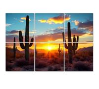 6 Pack Acoustic Wall Panels Sound Absorbing Wall Art acoustic foam sonoran desert america landscape pictures royalty free 72"x48" Sound Proofing Panels for walls Decorative Noise Dampening