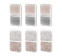 6 Pack Air Purifier Pad for Catit Airsift Jumbo/Regular/Smartsift Litter Box, Dual Action Filter to kepp Catit Litter Box Fresh Smell，Cat Litter Box Filters Pads Replacement…