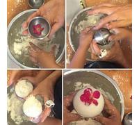 6 Pack Aluminum Bath Bomb, Half Ball Cake Moulds, for Chocolate Baking (1)