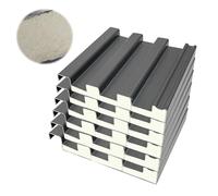 6 Pack Aluminum Roofing Panels with Polycarbonate Fill - Durable, Insulated, and Easy to Install for DIY Projects(130cm)