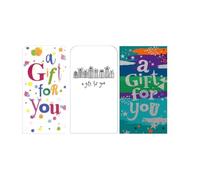 6 Pack Assorted Styled Money Wallets with Envelopes Cash Gift Cards Presents Birthdays