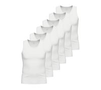 6 Pack Athlete Sleeveless Tops Micro Modal by Ammann 10116 M-2XL Black and White