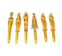 6 Pack Ballpoint Pens for Adults Kids Gift for Students Easy to Grasp Cute Pen Big Creative Ball Point