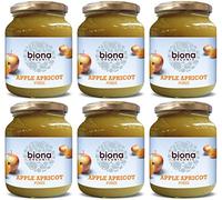 (6 Pack) - Biona - Org Apple Apricot Puree | 350g | 6 Pack Bundle