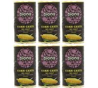 (6 PACK - Biona - Org No Salt Corn Cakes | 110g | 6 PACK BUNDLE