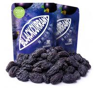 6 Pack Black Raisins Snacks, 80g Each Bag, Seedless No Sugar Added, Soft Chewy Dried Fruits, Natural Sweet Healthy Treat On-the-Go