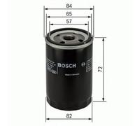 (6 pack) BOSCH CAR OIL FILTER P2035 - 0986452035