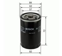 (6 pack) BOSCH CAR OIL FILTER P3316 - 0451103316
