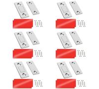 6 Pack Cabinet Door Magnets, Magnetic Door Catch Magnetic Catches Sticky Drawer Magnets to Stay Closed Ultra Thin Drawer Magnet Catches for Wardrobe Closet Cupboard Doors Closing Cabinets