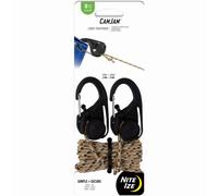6 Pack - CamJam Rope Tighteners with 8-Ft. Rope, 2-Pk. - NCJ-25-2R3