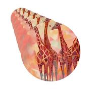 6 Pack Car Air Freshener A Set of Giraffe Patterns Cute Car Hanging Air Freshener for Automotive Room Decor Gift