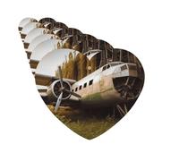 6 Pack Car Air Freshener Abandoned Plane Cute Car Hanging Air Freshener for Automotive Room Decor Gift