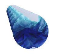 6 Pack Car Air Freshener Abstract Blue Like Wave Cute Car Hanging Air Freshener for Automotive Room Decor Gift