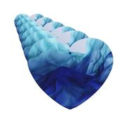 6 Pack Car Air Freshener Abstract Blue Like Wave Cute Car Hanging Air Freshener for Automotive Room Decor Gift