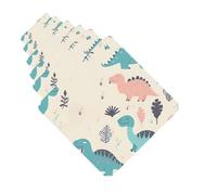 6 Pack Car Air Freshener Adorable Dinosaur Cute Car Hanging Air Freshener for Automotive Room Decor Gift