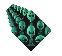 6 Pack Car Air Freshener Aliens Cute Car Hanging Air Freshener for Automotive Room Decor Gift