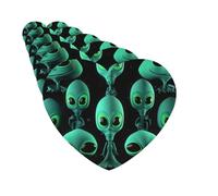 6 Pack Car Air Freshener Aliens Cute Car Hanging Air Freshener for Automotive Room Decor Gift