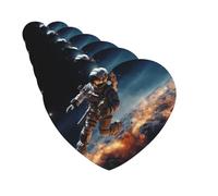 6 Pack Car Air Freshener Astronaut Flying in Space Cute Car Hanging Air Freshener for Automotive Room Decor Gift